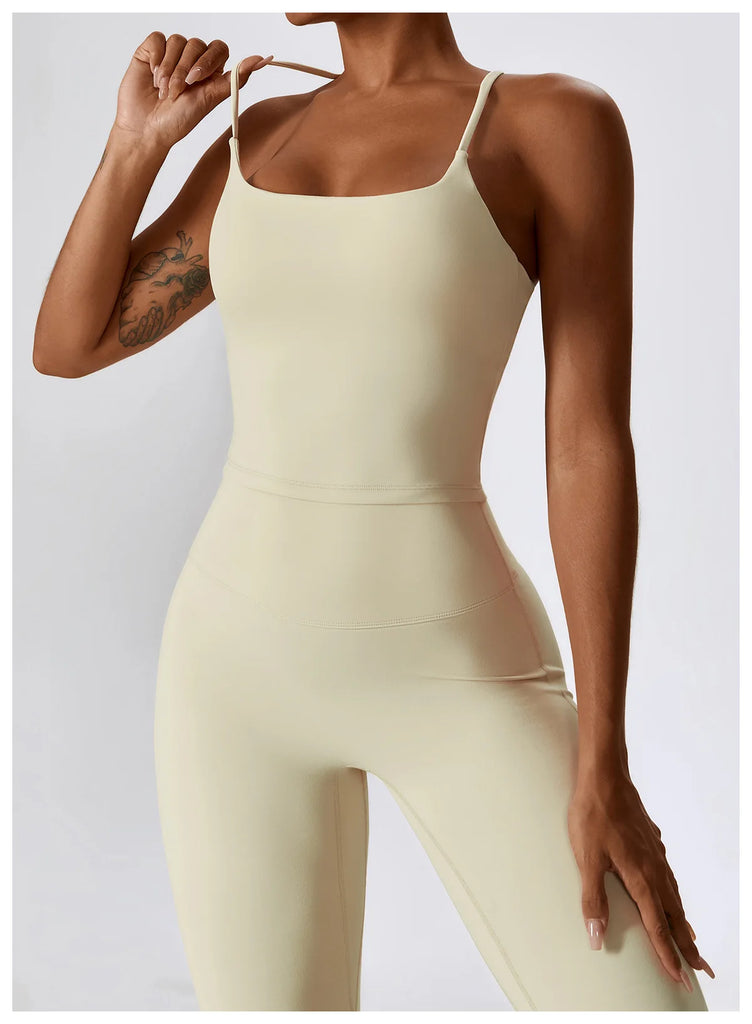 Seamless 2-Piece Women’s Yoga Set – Fitness Leggings & Sports Bra Workout Suit