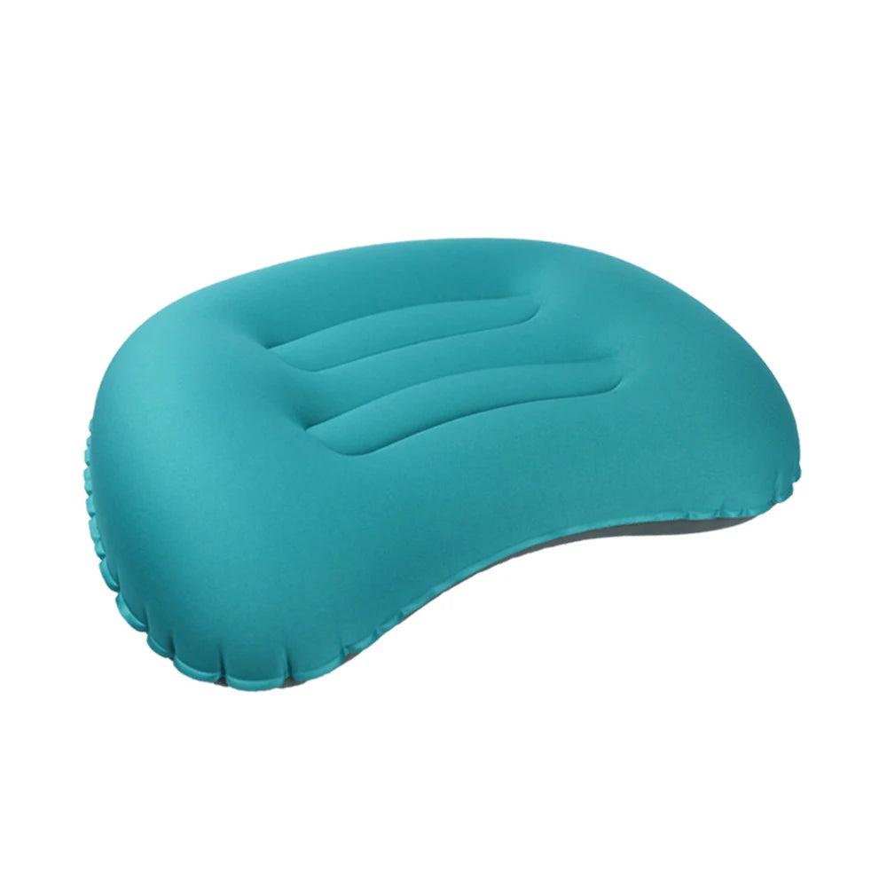 WESTTUNE Portable Inflatable Camping & Travel Pillow – Ultralight, Durable, and Ergonomic Neck & Lumbar Support