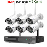 Hiseeu 3/5MP WiFi CCTV Camera Security System 10CH NVR Wireless Surveillance with IR Night Vision thumbnail 61