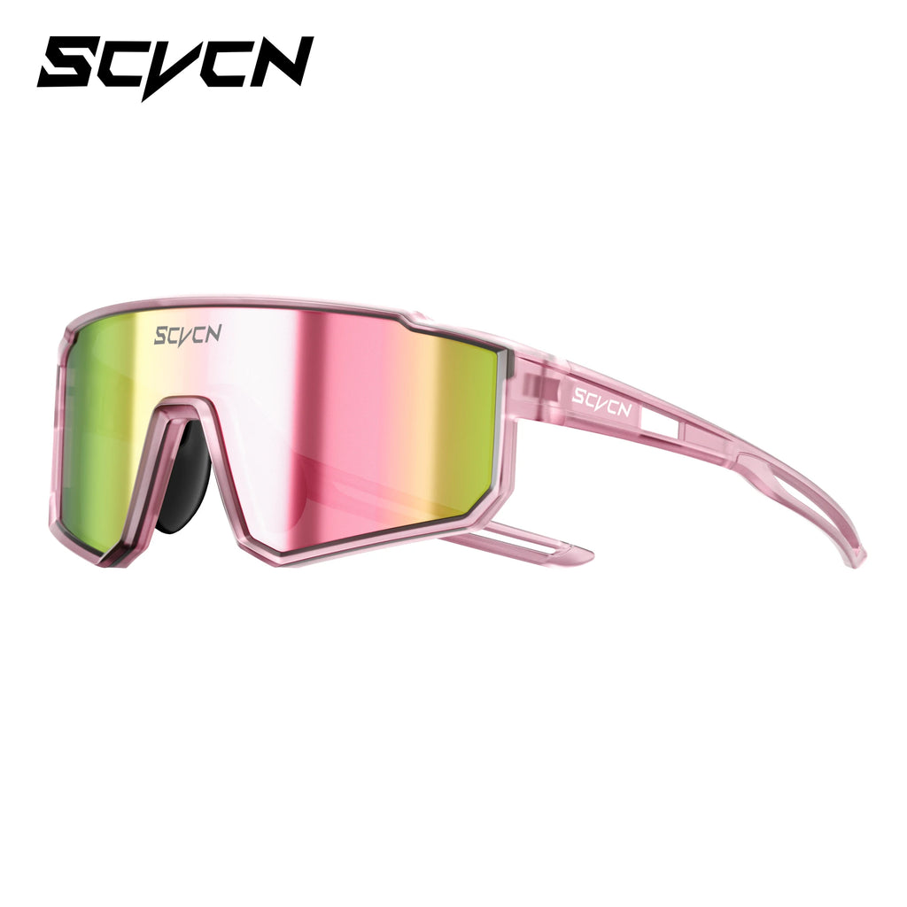 SCVCN Kids Photochromic Cycling Sunglasses UV400 TR90 Lightweight Sports Glasses for Boys and Girls Age 6–14
