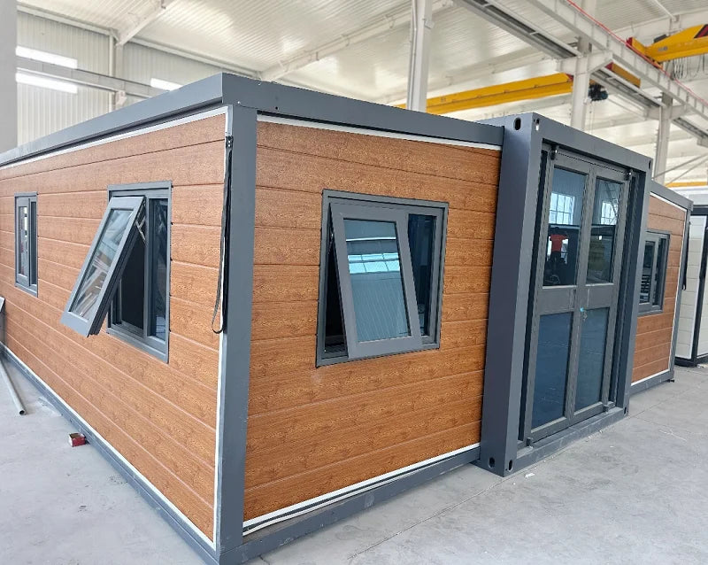 Expandable Prefab Container House 20ft 30ft 40ft Portable Steel Modular Home