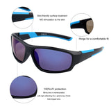 KENBO Kids UV400 Sport Goggles Sunglasses – Outdoor Cycling Mirror Glasses for Boys and Girls with Protective Case thumbnail 10