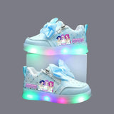 Kpop Demon Hunter LED Sneakers for Kids – Luminous Anime Tennis Shoes for Girls & Boys thumbnail 13