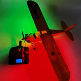 Hot Sale RC Plane RTF 2.4G Brushless Motor 3D/6G Remote Control Airplane Wltoys A160 Upgraded J3-CUB Ready To Fly thumbnail 22
