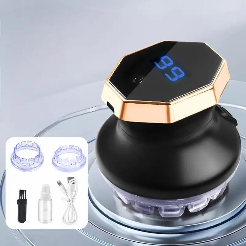 ISFRIDAY Self Cut Rotary Even Cut Hair Clipper UFO Electric Hair Trimmer Rechargeable Washable Haircut Machine