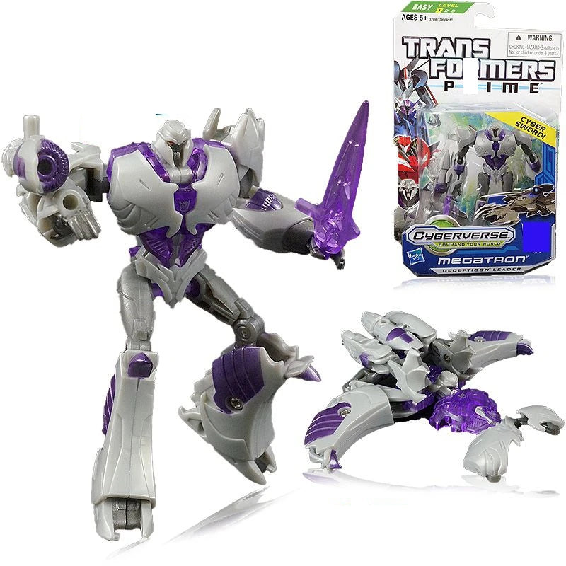 Transformers Cyberverse Scout Class Action Figures – Optimus Prime, Megatron, Ironhide & Ultra Magnus