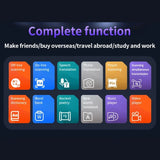 XIKCU S65 Pro Smart Voice & Scan Translator Pen – 142 Languages WiFi Translation Device for Travel & Business thumbnail 21