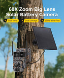 LS VISION Dual Lens Solar Security Camera – 4K WiFi/4G Wireless Outdoor Camera with Auto Tracking, 60X Zoom & Night Vision thumbnail 8