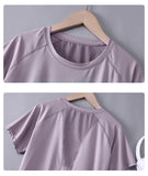 DRUR Women’s Breathable Yoga & Gym T-Shirt – Quick Dry Short Sleeve Workout Top thumbnail 17