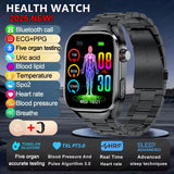 GUHUAVMI Micro Physical Examination Smart Watch with ECG, Uric Acid & Five-Organ Health Monitoring thumbnail 41