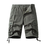 Men’s Cotton Cargo Knee-Length Tactical Shorts – Casual Hiking, Fishing & Sports Wear thumbnail 16