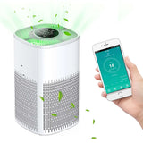 Smart WiFi Air Purifier with HEPA Filter, Tuya App & Alexa Control – Portable Home Air Cleaner with PM2.5 Display thumbnail 24