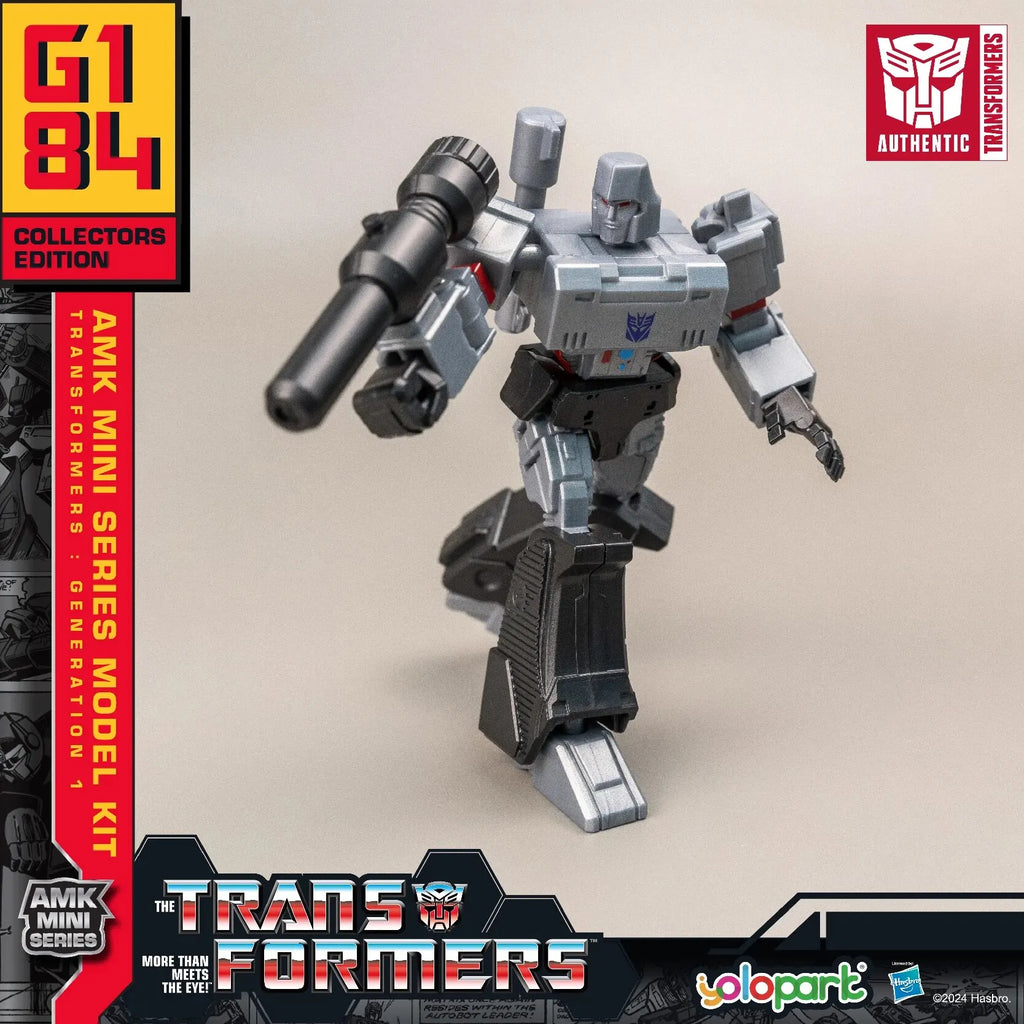 YOLOPARK AMK Mini Series Transformers Toys 12cm G1 Action Figures – Optimus Prime, Megatron, Bumblebee, Soundwave, Starscream