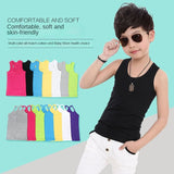 Kids Summer Vests – Boys & Girls Cotton Sleeveless Tank Tops (Ages 2–12) thumbnail 10