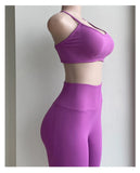 TKITK Women's High Waist Yoga Leggings Seamless Butt Lifting Gym Pants thumbnail 9