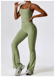 Seamless 2-Piece Women’s Yoga Set – Fitness Leggings & Sports Bra Workout Suit thumbnail 77