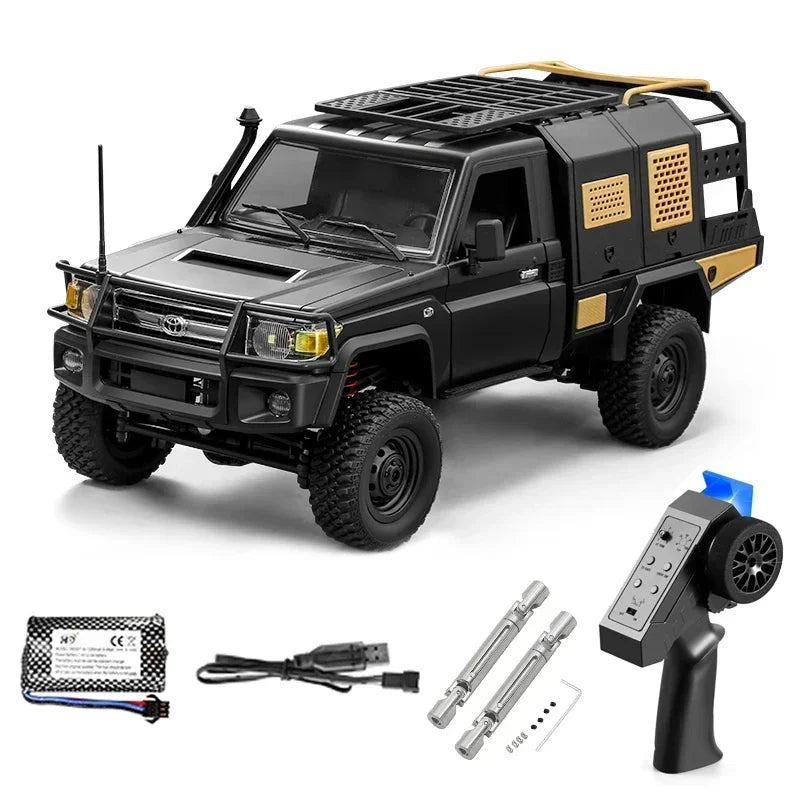 MN MODEL 1:12 RC Toyota Land Cruiser LC79 Rock Crawler MN82S Off-Road Pickup Truck