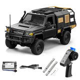 MN MODEL 1:12 RC Toyota Land Cruiser LC79 Rock Crawler MN82S Off-Road Pickup Truck thumbnail 21
