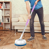 Electric Mop 180° Rotatable Round Broom – Adjustable Super Absorbent Floor & Window Cleaner for Hardwood, Tile & Bathroom thumbnail 2