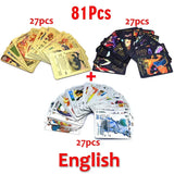 Pokemon VMAX & GX Gold Foil Flash Cards – Pikachu, Charizard, Multilingual Game Battle Collection thumbnail 38