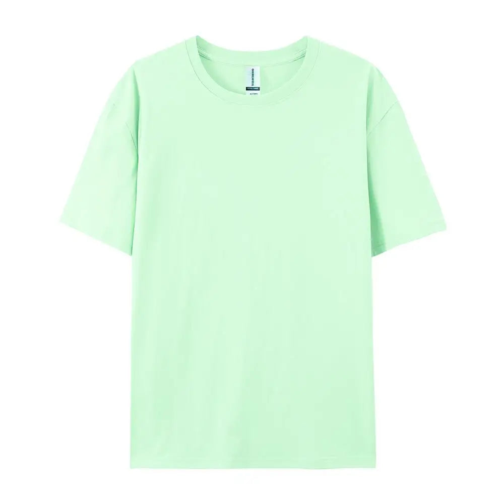 100% Cotton Women’s Loose Fit O-Neck T-Shirt – Casual Short Sleeve Summer Top
