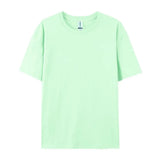 100% Cotton Women’s Loose Fit O-Neck T-Shirt – Casual Short Sleeve Summer Top thumbnail 38