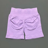 Women High Waist Fitness Shorts – Yoga, Gym, Running Sportswear thumbnail 19