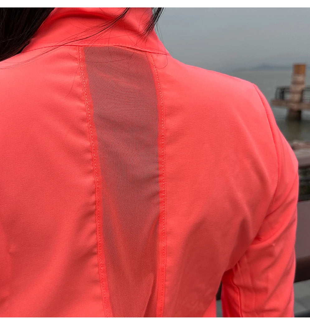 WOSAWE Women's Waterproof Cycling Windbreaker Jacket