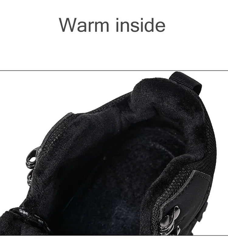 Winter Women’s Velvet Warm Hiking Shoes – Waterproof, Durable & Built for Adventure