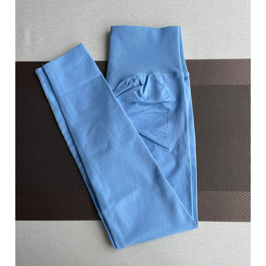TKITK Women's High Waist Yoga Leggings Seamless Butt Lifting Gym Pants