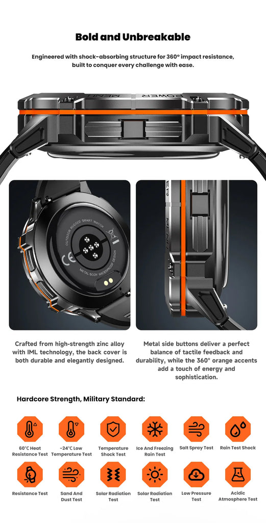 KAVSUMI X3 Outdoor GPS Smartwatch Ultra 2025 1000mAh AMOLED Display 10ATM Waterproof Bluetooth Call Sports Watch