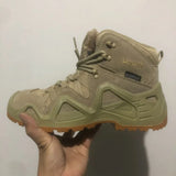 Men’s Outdoor Hiking Shoes – Anti-Slip Climbing Shoes, Size 40–47 | Breathable Suede & Rubber Sole thumbnail 16