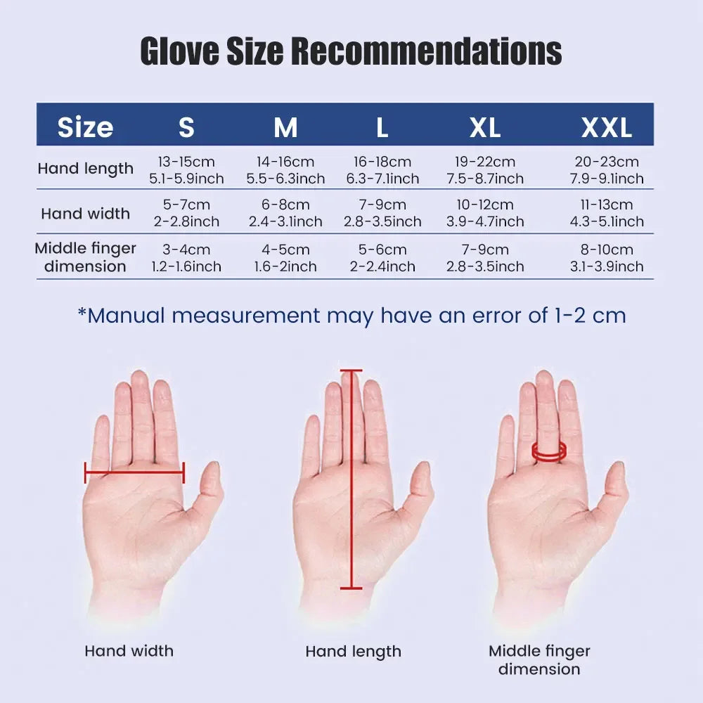 Left & Right Hand Finger Rehabilitation Robot Gloves Stroke Therapy Training Equipment