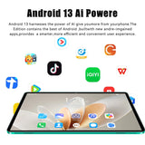 BDF H39 10.1 Inch 5G Android 13 Tablet – Octa Core, 6GB RAM, 128GB ROM, 4G Dual SIM, Dual WiFi, 6000mAh Battery thumbnail 14