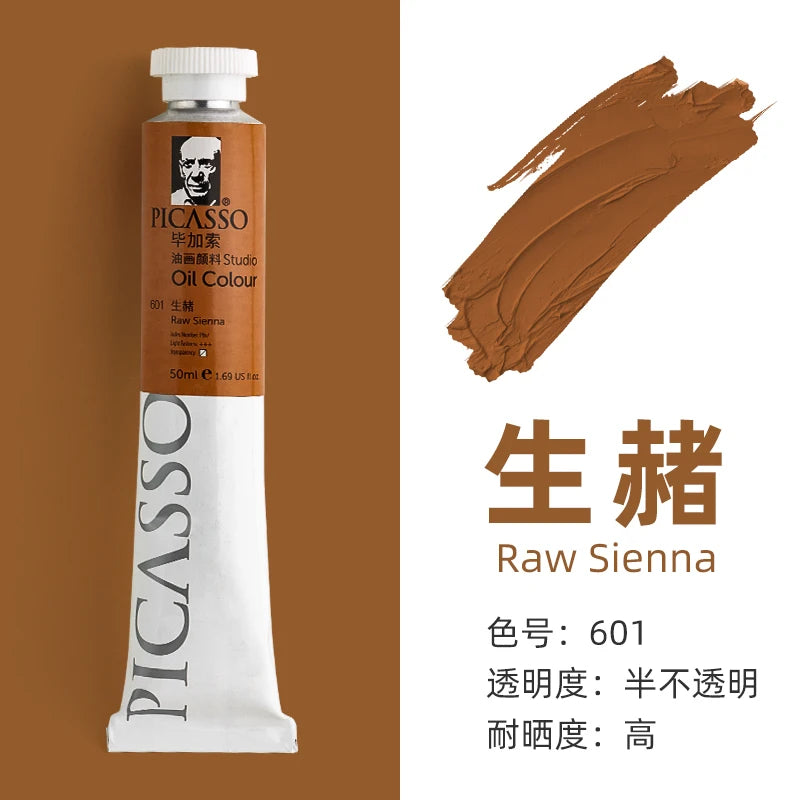 170ml Phoenix Large Tube Oil Paint – Non-Toxic, High Tint Strength, Mixable Artist Paint for Canvas & DIY Art