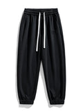 Men’s Big Size Hip Hop Jogger Sweatpants 6XL–8XL Loose Fit Cotton Blend Pants thumbnail 26
