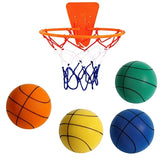 Silent Mute Basketball High-Density PU Indoor Training Ball – 18cm / 22cm thumbnail 4
