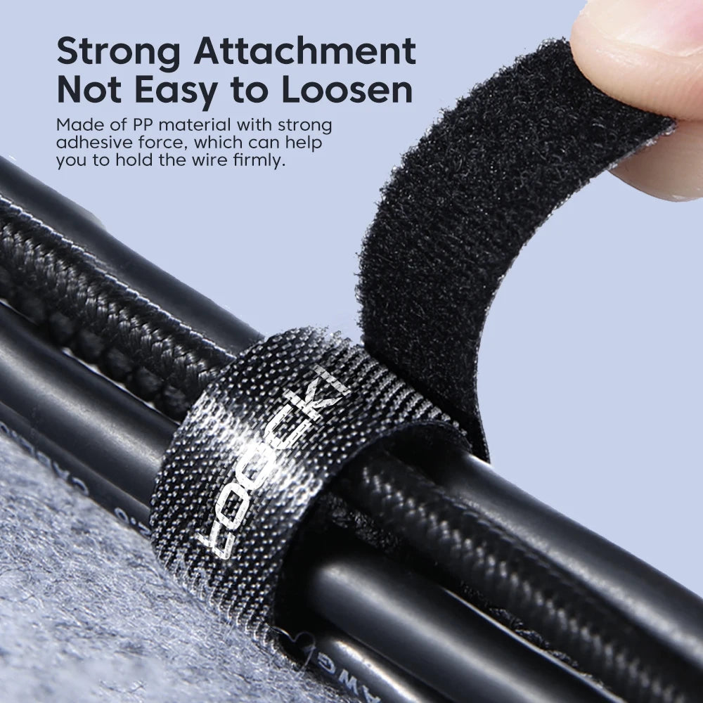 Toocki Cable Organizer Wire Winder – USB & Earphone Cord Management for Phone and Computer