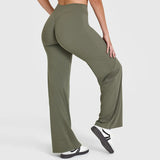 Straight Leg Ultra-Soft Butter Fabric Yoga Pants for Women – Mid-Waist Sports Leggings thumbnail 32