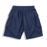 Maden Men’s Japanese P44 Knitted Cargo Shorts with Large Pockets – Summer Amekaji Workwear Shorts thumbnail 6
