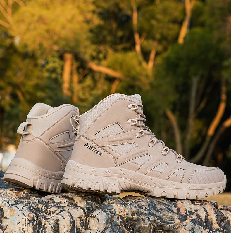 Men’s Outdoor Hiking Shoes – Lightweight, Anti-Slip & Breathable