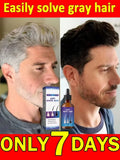 White to Black Gray Hair Serum – Natural Color Repair & Nourishing Essence for Men and Women thumbnail 1