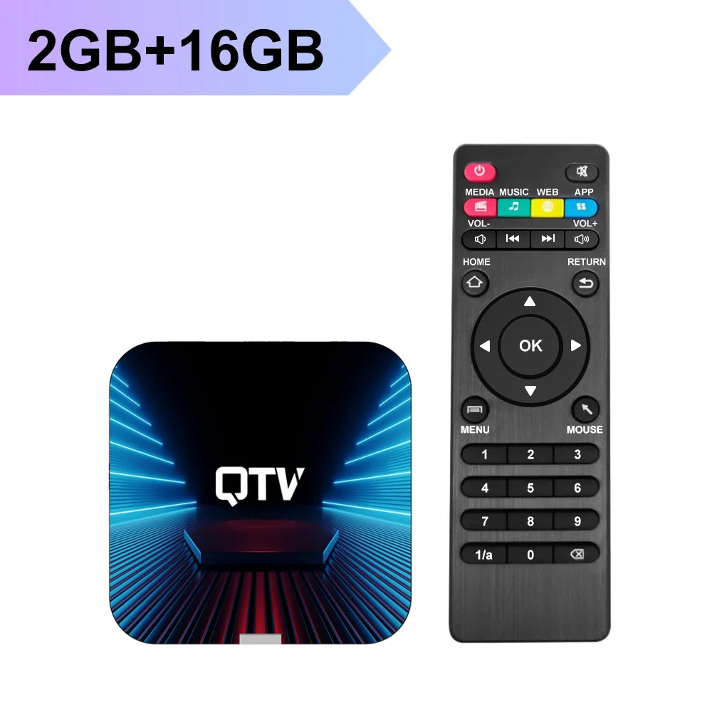 VONTAR QTV Q1 Android 10 TV Box Allwinner H313 2GB/16GB 4K Media Player Set Top Box