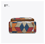 Vintage PU Leather Armpit Shoulder Bag for Women – Geometric Rivet Crossbody Satchel thumbnail 23