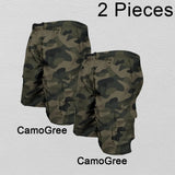 Men’s Casual Cargo Shorts with Big Pockets – Loose Fit Safari Style (Spring/Summer) thumbnail 14