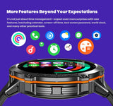 KAVSUMI X3 Outdoor GPS Smartwatch Ultra 2025 1000mAh AMOLED Display 10ATM Waterproof Bluetooth Call Sports Watch thumbnail 21