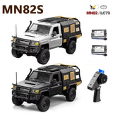 MN MODEL 1:12 RC Toyota Land Cruiser LC79 Rock Crawler MN82S Off-Road Pickup Truck thumbnail 5