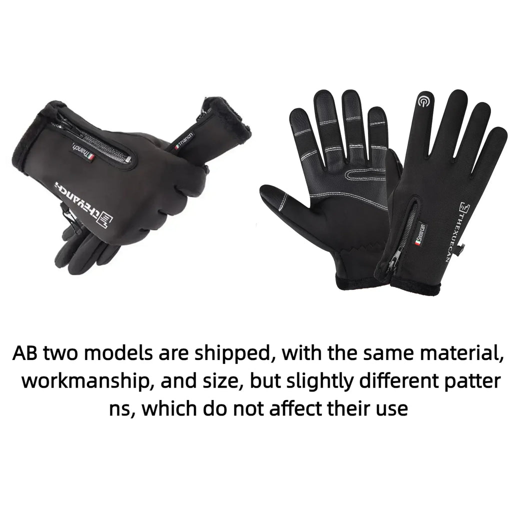 Waterproof Winter Thermal Touchscreen Gloves – Windproof, Warm & Durable for Sports, Riding, Hiking, and Skiing
