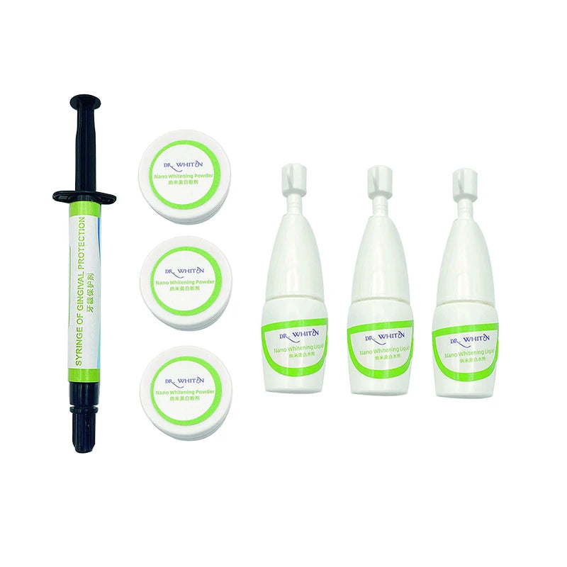 Advanced Teeth Whitening Kit with Nano Gel & Cold Light Whitening System – Professional Oral Care Set