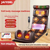 Electric Full Body Massage Mattress with Heating and Hand Control – Neck, Shoulder, Waist, Back & Leg Airbag Kneading Vibration Cushion thumbnail 32